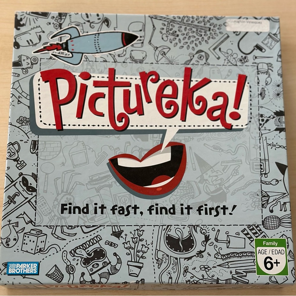 Hasbro Parker Bros Pictureka Board Game | EUC